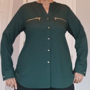 Womens blouse, Calvin Klein size XL